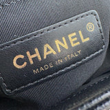 シャネル CHANEL ボーイシャネル20 A67085 27番台 ブラック×ゴールド金具 キャビアスキン レディース ショルダーバッグ