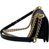 シャネル CHANEL ボーイシャネル20 A67085 27番台 ブラック×ゴールド金具 キャビアスキン レディース ショルダーバッグ