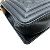 シャネル CHANEL ボーイシャネル20 A67085 27番台 ブラック×ゴールド金具 キャビアスキン レディース ショルダーバッグ