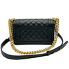 シャネル CHANEL ボーイシャネル20 A67085 ブラック ゴールド金具 キャビア レディース ショルダーバッグ