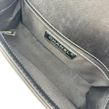 シャネル CHANEL ボーイシャネル20 A67085 30番台 ブラック シルバー金具 キャビア レディース ショルダーバッグ