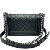 シャネル CHANEL ボーイシャネル20 A67085 30番台 ブラック シルバー金具 キャビア レディース ショルダーバッグ