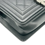 シャネル CHANEL ボーイシャネル20 A67085 30番台 ブラック シルバー金具 キャビア レディース ショルダーバッグ