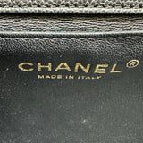 シャネル CHANEL ボーイシャネル25 A67086 ブラック ゴールド金具 キャビアスキン レディース ショルダーバッグ