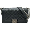 シャネル CHANEL ボーイシャネル25 A67086 27番台 ブラック シルバー金具 キャビア レディース ショルダーバッグ