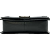 シャネル CHANEL ボーイシャネル25 A67086 27番台 ブラック シルバー金具 キャビア レディース ショルダーバッグ