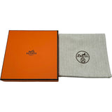 エルメス HERMES Hエキップ・ペンダント ゴールド/ブラック シルバー金具 バッファローホーン アクセサリー