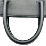 エルメス HERMES オータクロア40 Z刻印 ブラック シルバー金具 トワル レディース ハンドバッグ