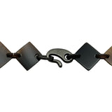 エルメス HERMES ディーヴァ ネックレス ブラウン/マルチカラー バッファローホーン・ラッカーウット アクセサリー