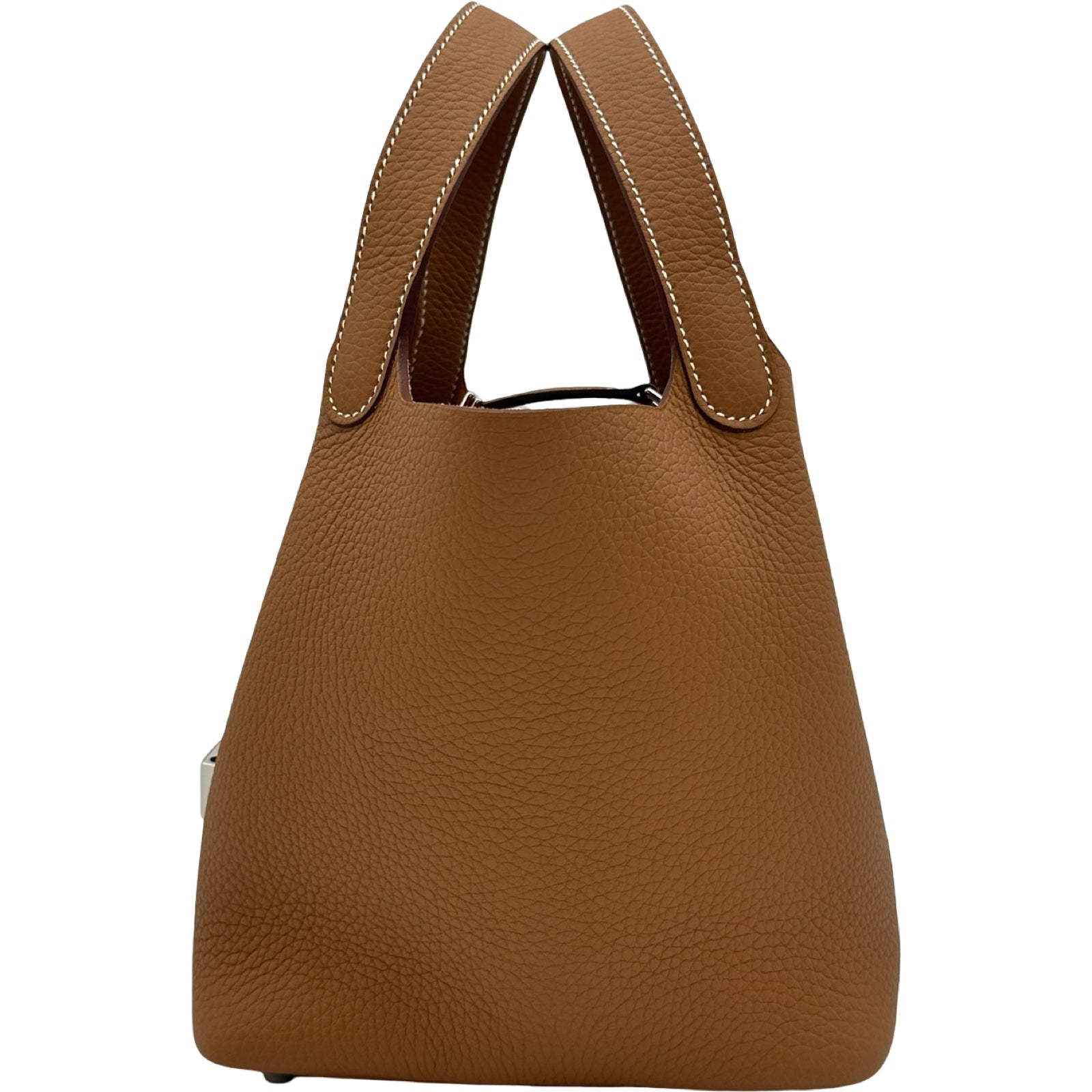エルメス HERMES ピコタンロック PM K刻印 ゴールド シルバー金具