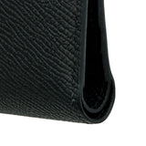 エルメス HERMES べアンコンパクト W刻印　(2024年製) ブラック ゴールド金具 エプソン レディース 二つ折り財布