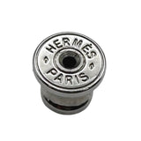 エルメス HERMES ラプソディピアス ブラウン シルバー金具 バッファローホーン/メタル アクセサリー