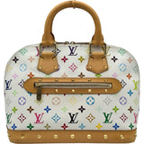 ルイ・ヴィトン LOUIS VUITTON アルマ M92647 ホワイト モノグラム・マルチカラー レディース ハンドバッグ