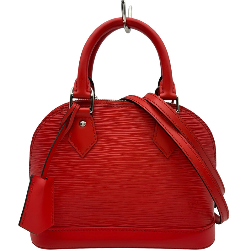 ルイ・ヴィトン LOUIS VUITTON アルマBB M41160 レッド エピ