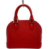 ルイ・ヴィトン LOUIS VUITTON アルマBB M41160 レッド エピ レディース ハンドバッグ