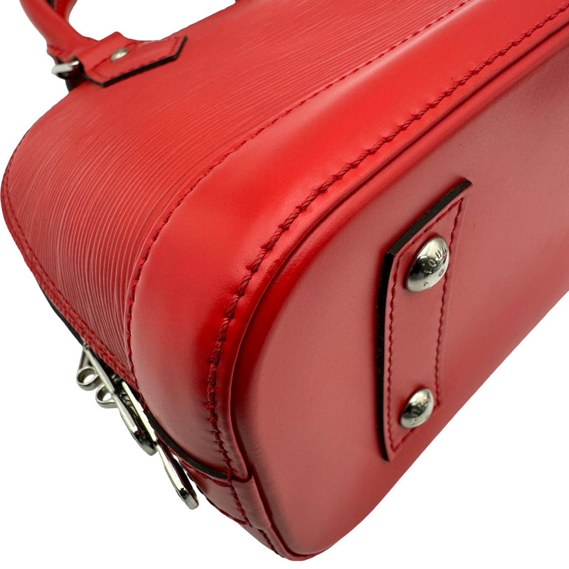 ルイ・ヴィトン LOUIS VUITTON アルマBB M41160 レッド エピ
