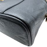 ルイ・ヴィトン LOUIS VUITTON ヴァニティ PM M45598 ブラック モノグラム・アンプラント レザー レディース ショルダーバッグ