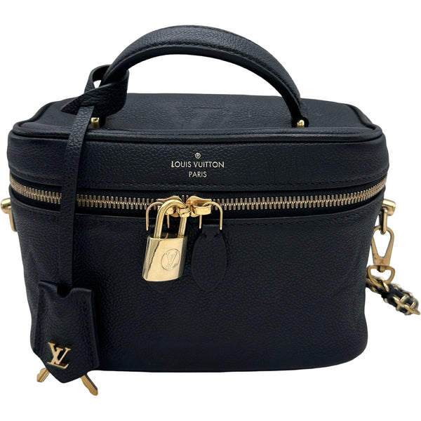 ルイ・ヴィトン LOUIS VUITTON ヴァニティ PM M45598 ブラック