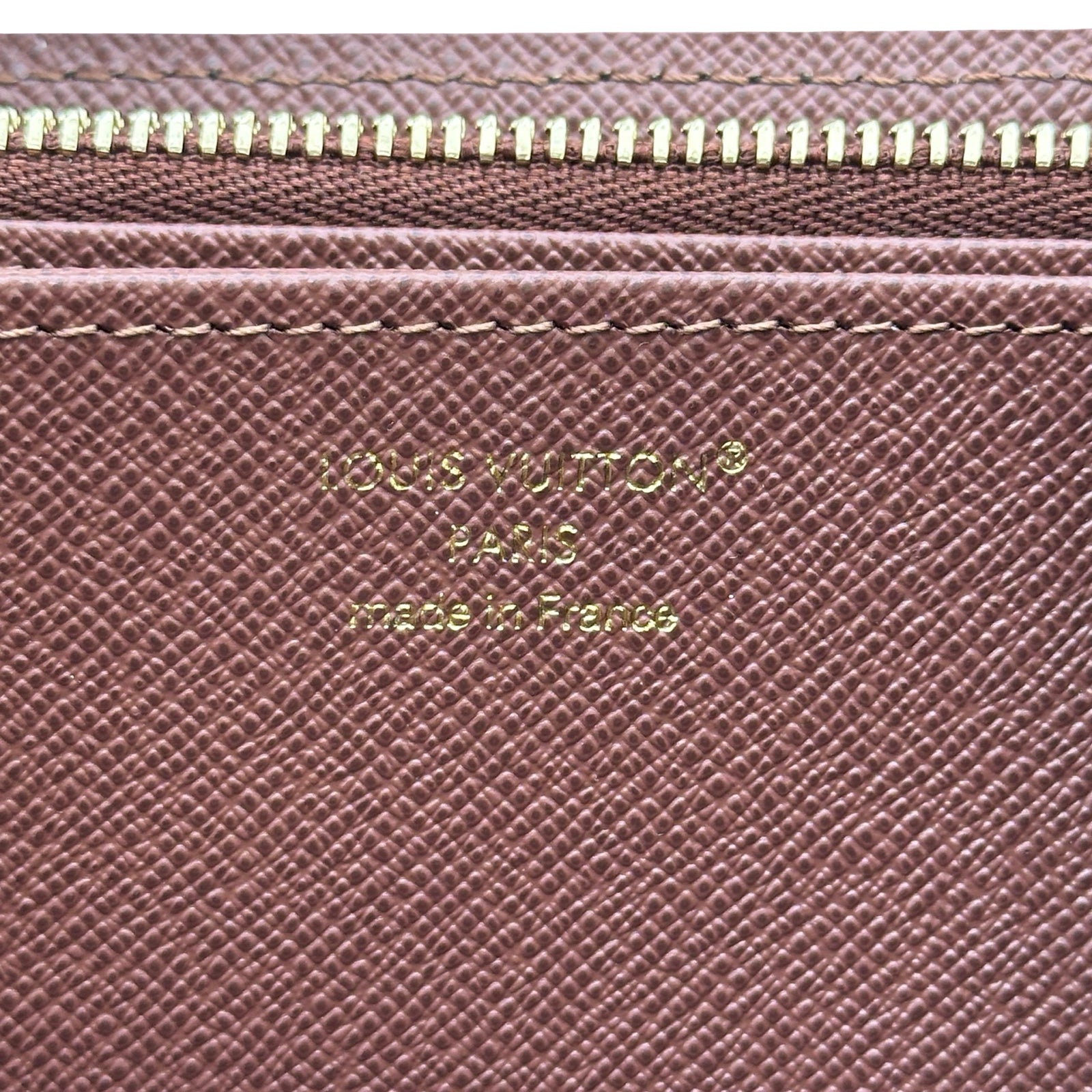 ルイ・ヴィトン LOUIS VUITTON ジッピー・ウォレット M42616 ブラウン