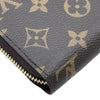 ルイ・ヴィトン LOUIS VUITTON ジッピー・ウォレット M42616 ブラウン モノグラム レディース 長財布
