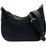 ルイ・ヴィトン LOUIS VUITTON バガテル NM M46002 ノワール モノグラム・アンプラントレザー レディース ショルダーバッグ
