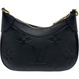 ルイ・ヴィトン LOUIS VUITTON バガテル NM M46002 ノワール モノグラム・アンプラントレザー レディース ショルダーバッグ