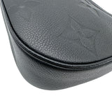 ルイ・ヴィトン LOUIS VUITTON バガテル NM M46002 ノワール モノグラム・アンプラントレザー レディース ショルダーバッグ
