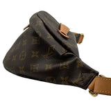 ルイ・ヴィトン LOUIS VUITTON バムバッグ M43644 ブラウン モノグラム ユニセックス ウエストバッグ