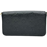 ルイ・ヴィトン LOUIS VUITTON ポシェット・フェリシー M82477 ブラック モノグラム・アンプラント レディース ショルダーバッグ