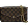 ルイ・ヴィトン LOUIS VUITTON ポシェット・フェリシー N40492 ブラウン ダミエ レディース ショルダーバッグ