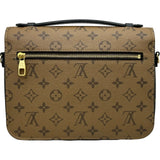 ルイ・ヴィトン LOUIS VUITTON ポシェット･メティス M44876 ブラウン モノグラム・リバース ユニセックス ショルダーバッグ