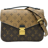 ルイ・ヴィトン LOUIS VUITTON ポシェット・メティスMM M44876 ブラウン モノグラム・リバース レディース ショルダーバッグ