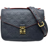 ルイ・ヴィトン LOUIS VUITTON ポシェット・メティス MM M44071 ネイビー/レッド モノグラム・アンプラント レディース ショルダーバッグ