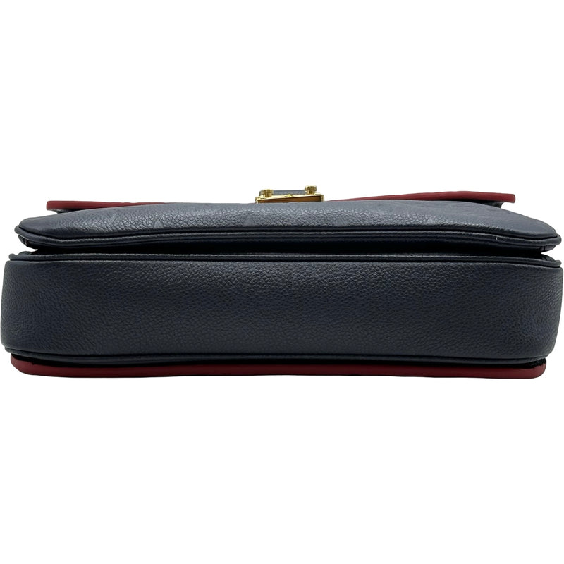 【希少美品】Louis Vuitton ネイビー バッグ　ポシェットメティス ルイ・ヴィトン LOUIS VUITTON ポシェット・メティス MM M44071
