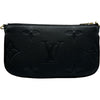 ルイ・ヴィトン LOUIS VUITTON ミュルティ･ポシェット･アクセソワール M80399 ブラック モノグラム・アンプラント ユニセックス ショルダーバッグ
