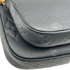 ルイ・ヴィトン LOUIS VUITTON ミュルティ･ポシェット･アクセソワール M80399 ブラック モノグラム・アンプラント ユニセックス ショルダーバッグ