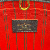 ルイ・ヴィトン LOUIS VUITTON モンテーニュBB M42747 ネイビー/レッド モノグラム・アンプラント レディース ショルダーバッグ