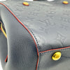 ルイ・ヴィトン LOUIS VUITTON モンテーニュBB M42747 ネイビー/レッド モノグラム・アンプラント レディース ショルダーバッグ