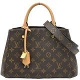 ルイ・ヴィトン LOUIS VUITTON モンテーニュBB M41055 ブラウン モノグラム レディース ショルダーバッグ