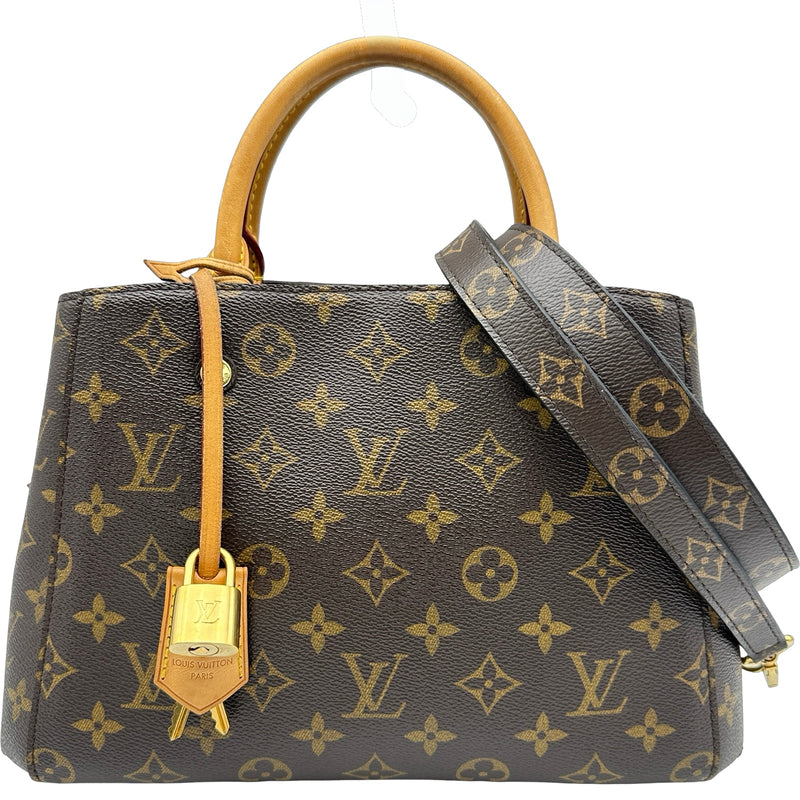 ルイヴィトン M41055 ショルダーバッグ ブラウン  LOUIS VUITTON モンテーニュBB モノグラム ルイ・ヴィトン LOUIS VUITTON モンテーニュBB M41055 ブラウン