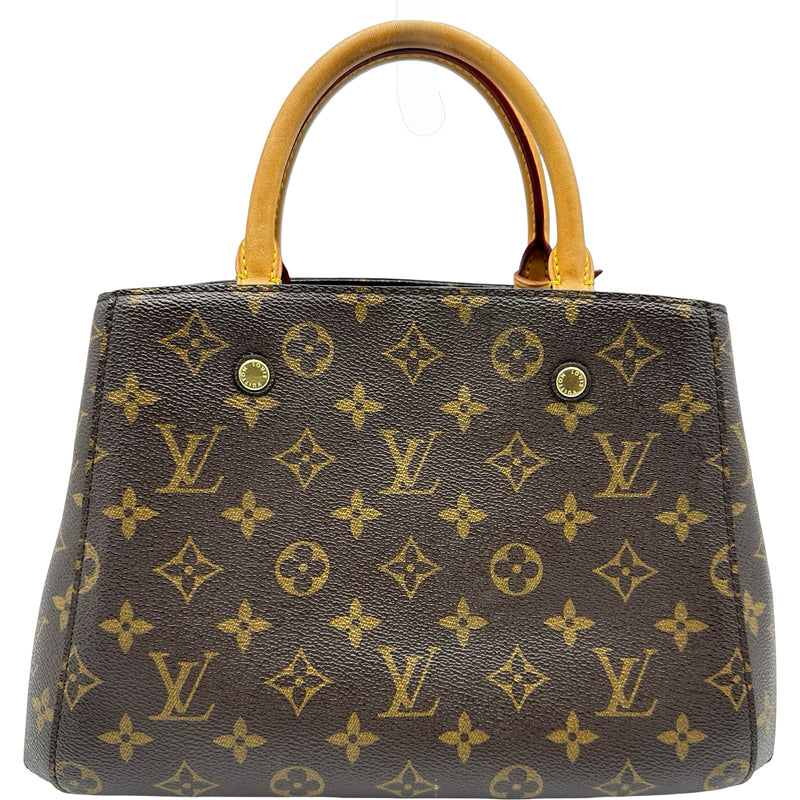 ルイ・ヴィトン LOUIS VUITTON モンテーニュBB M41055 ブラウン