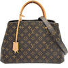 ルイ・ヴィトン LOUIS VUITTON モンテーニュMM M41056 ブラウン モノグラム レディース ショルダーバッグ