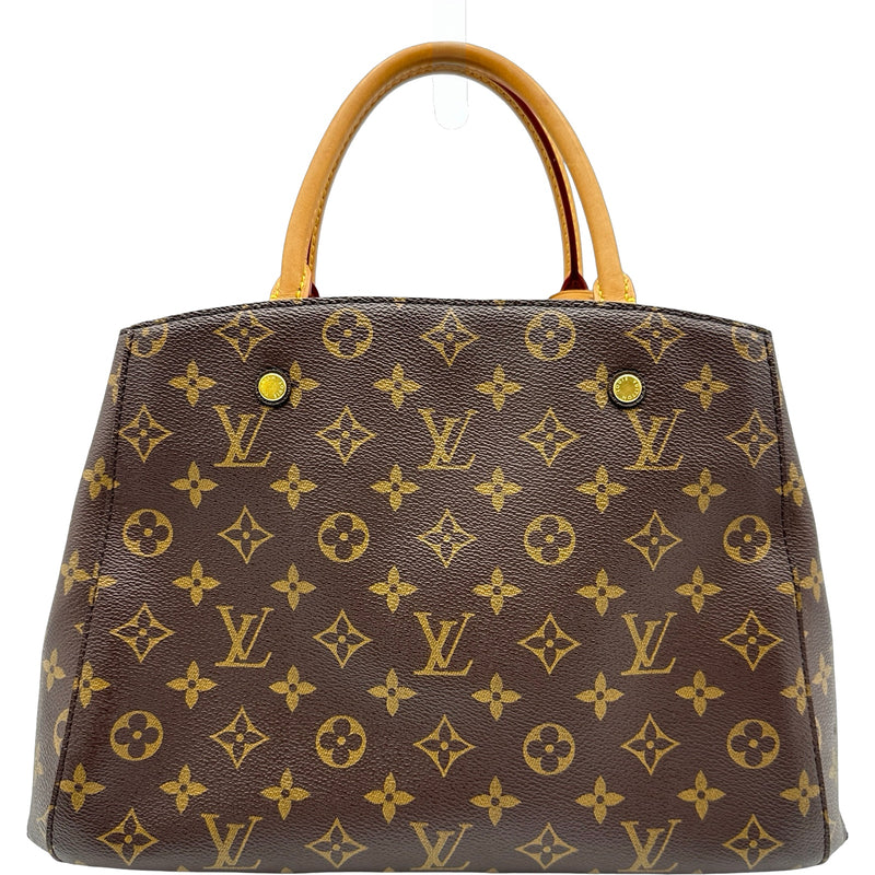 ルイ・ヴィトン LOUIS VUITTON モンテーニュMM M41056 ブラウン