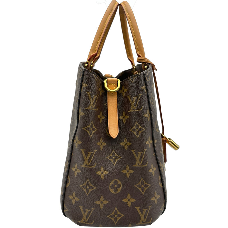 ルイ・ヴィトン LOUIS VUITTON モンテーニュMM M41056 ブラウン