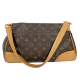 ルイ・ヴィトン LOUIS VUITTON ビバリーMM M40121 ブラウン モノグラムキャンバス　 レディース トートバッグ
