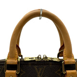 ルイ・ヴィトン LOUIS VUITTON アルマ M51130 ブラウン モノグラム/レザー レディース ハンドバッグ