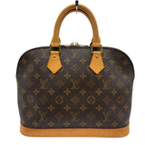 ルイ・ヴィトン LOUIS VUITTON アルマ M51130 ブラウン モノグラム/レザー レディース ハンドバッグ