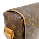 ルイ・ヴィトン LOUIS VUITTON アベス M45257 ブラウン モノグラムキャンバス　 メンズ ショルダーバッグ