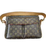 ルイ・ヴィトン LOUIS VUITTON ヴィバシテGM M51163 ブラウン ブラウン レディース ハンドバッグ