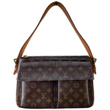 ルイ・ヴィトン LOUIS VUITTON ヴィバシテGM M51163 ブラウン ブラウン レディース ハンドバッグ